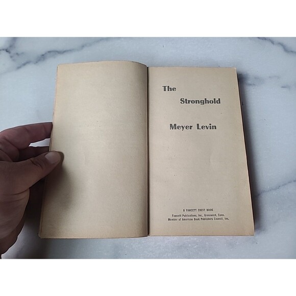 The Stronghold By Meyer Levin Paperback - Picture 3 of 10